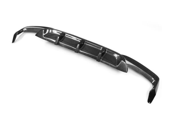 Bmw 6 series f06 f12 f13 m6 carbon fiber quad exhaust rear diffuser