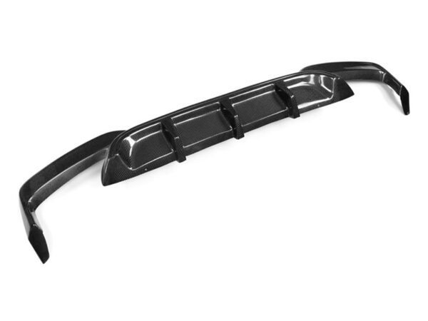 Bmw 6 series f06 f12 f13 m6 carbon fiber quad exhaust rear diffuser