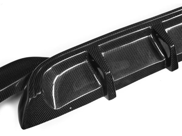 Bmw 6 series f06 f12 f13 m6 carbon fiber quad exhaust rear diffuser