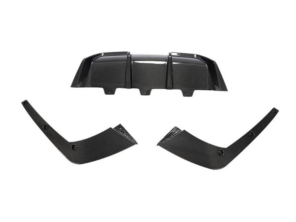 Bmw 6 series f06 f12 f13 m6 carbon fiber vrs style rear diffuser