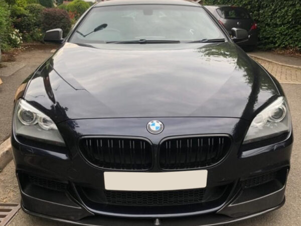 Bmw 6 series f06 f12 f13 m sport performance style carbon fiber front splitter