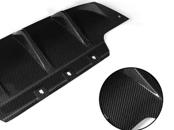 Bmw f06 f12 f13 m6 performance carbon fiber rear diffuser