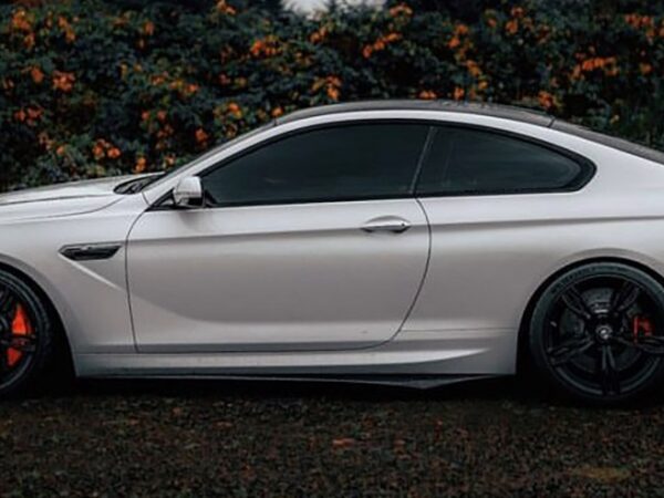 Bmw f12 f13 m6 vrs style carbon fiber side skirts