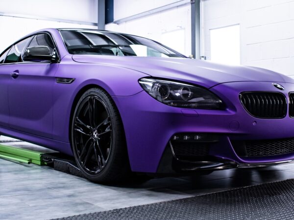 Bmw f06 f12 f13 m sport carbon fiber va design front splitter