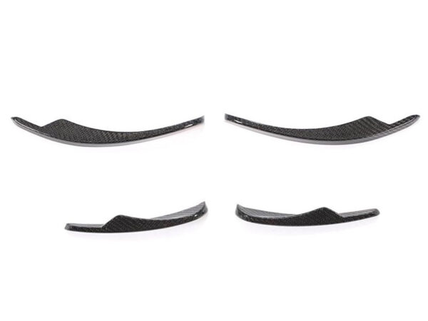 BMW F06 F12 F13 M6 DTM Style CARBON FIBER Front Bumper Canards Winglets