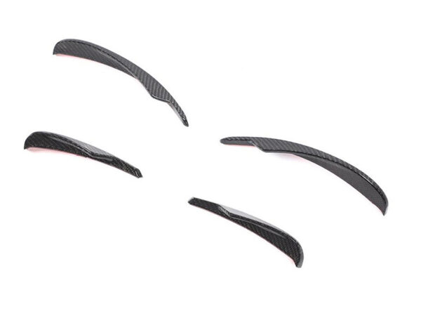 Bmw f06 f12 f13 m6 dtm style carbon fiber front bumper canards winglets