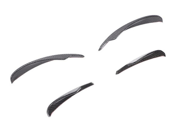 Bmw f06 f12 f13 m6 dtm style carbon fiber front bumper canards winglets