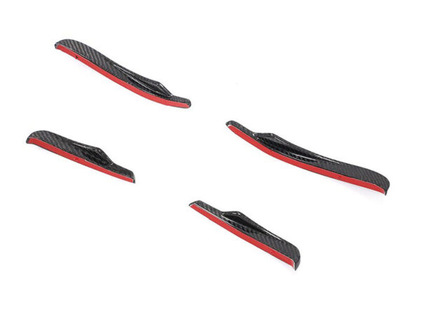 Bmw f06 f12 f13 m6 dtm style carbon fiber front bumper canards winglets