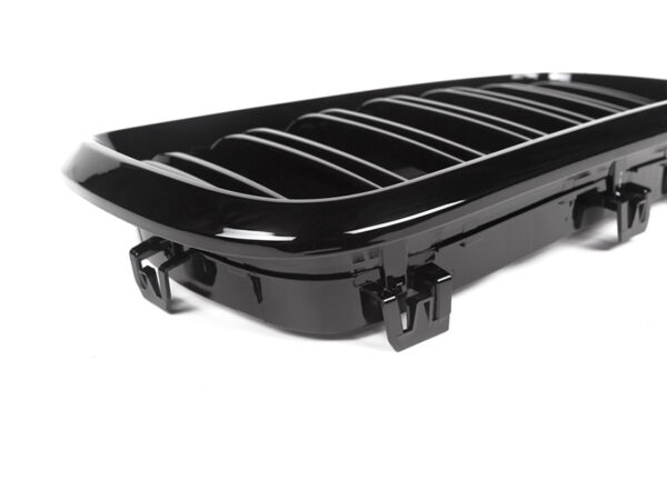 Bmw x5 x6 x5m x6m f15 f16 f85 f86 m style gloss black double kidney grilles