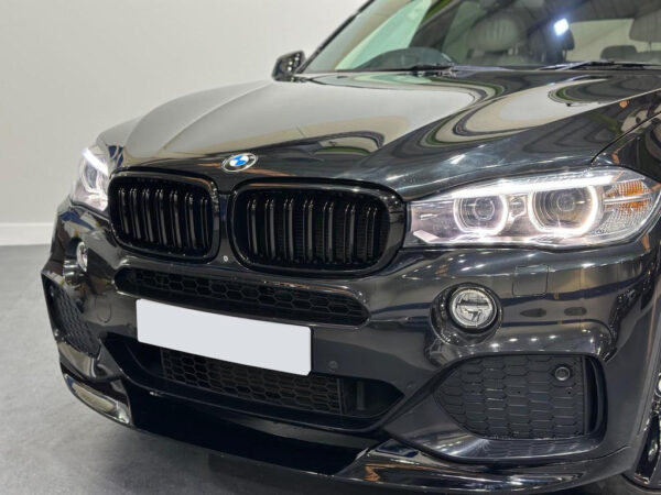 Bmw x5 x6 x5m x6m f15 f16 f85 f86 m style gloss black double kidney grilles