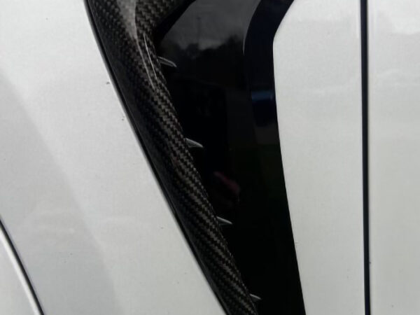 Bmw x5 x5m f15 f85 carbon fiber front side vents fender trims
