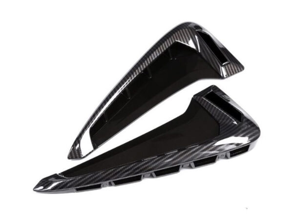Bmw x5 x5m f15 f85 carbon fiber front side vents fender trims