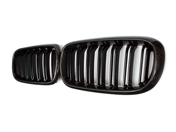 BMW X5 X6 X5M X6M F15 F16 F85 F86 M Style CARBON FIBER Double Kidney Grilles