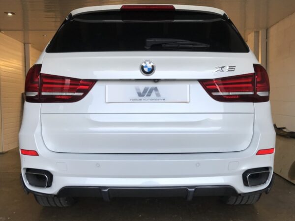 Bmw x5 f15 m sport performance style carbon fiber rear diffuser