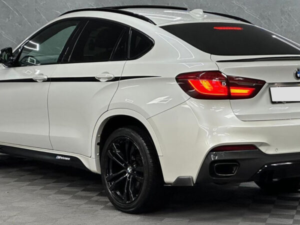 Bmw x6 f16 x6m f86 performance v1 gloss black boot spoiler
