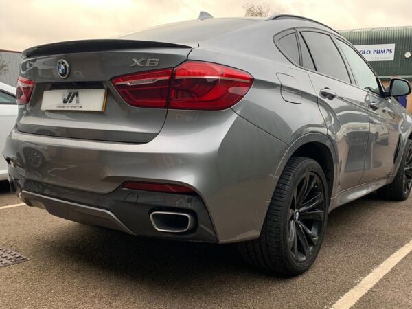 Bmw x6 x6m f16 f86 performance style carbon fiber boot spoiler