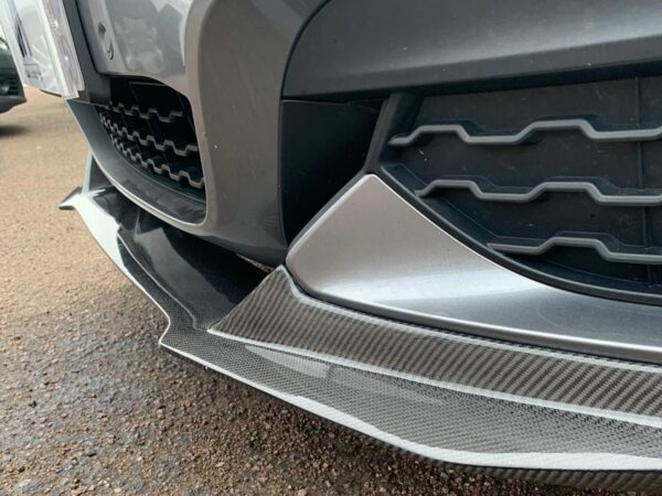 Bmw x6 f16 m sport performance style carbon fiber front splitter