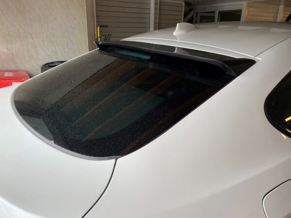 Bmw x6 x6m f16 f86 carbon fiber roof spoiler