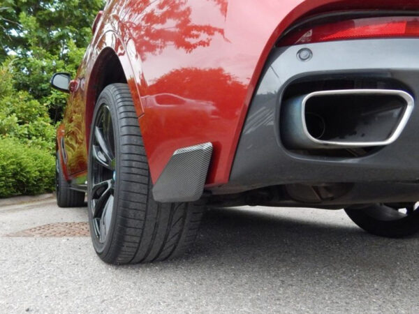 BMW X6 F16 M Sport PERFORMANCE Style CARBON FIBER Rear Corner Splitters