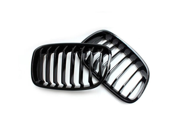 Bmw 1 series f20 f21 pre lci gloss black single kidney grilles