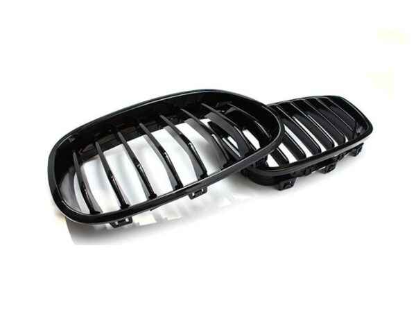 Bmw 1 series f20 f21 pre lci gloss black single kidney grilles