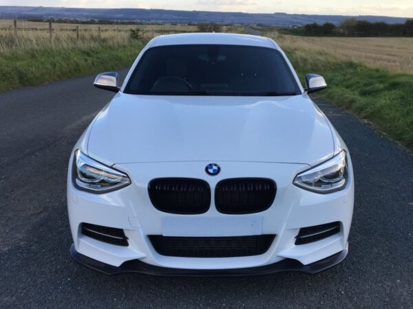 Alternative view of BMW 1 Series F20 F21 M Sport PRE LCI VAD CARBON FIBRE Front Splitter