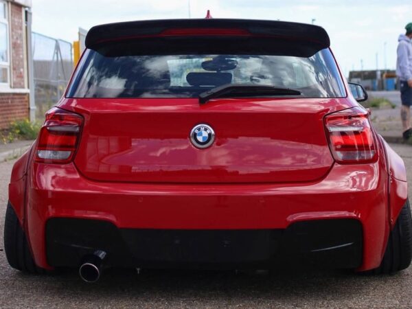 BMW 1 Series F20 F21 3D Style PRE LCI CARBON FIBER Roof Spoiler