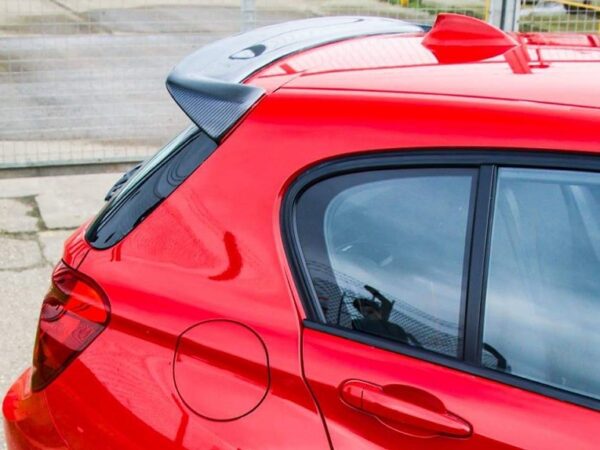 Bmw 1 series f20 f21 3d style pre lci carbon fiber roof spoiler