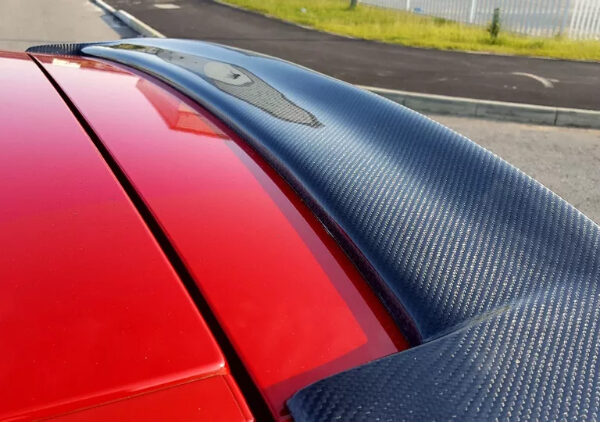 Bmw 1 series f20 f21 3d style pre lci carbon fiber roof spoiler