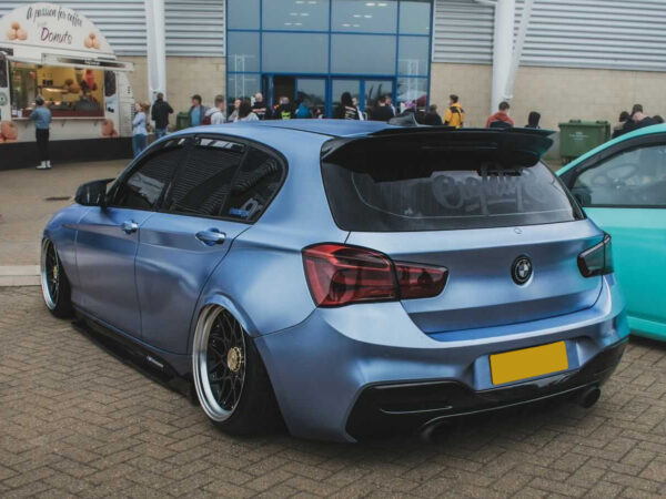 Bmw 1 series f20 f21 lci m sport carbon fiber performance dual exhaust