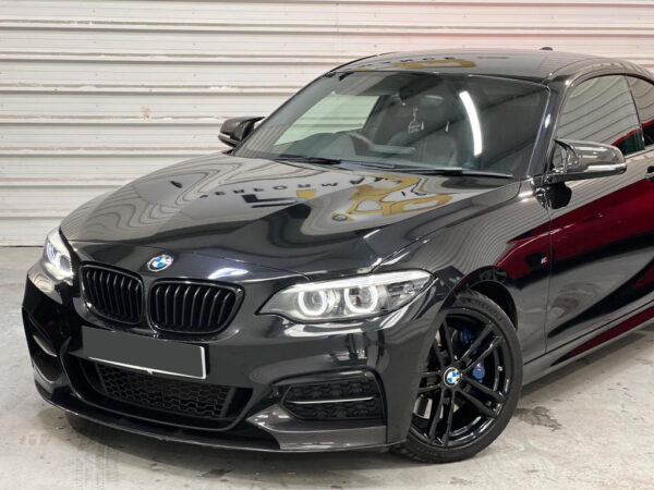 Bmw 2 series f22 f23 m sport performance style carbon fiber front splitter