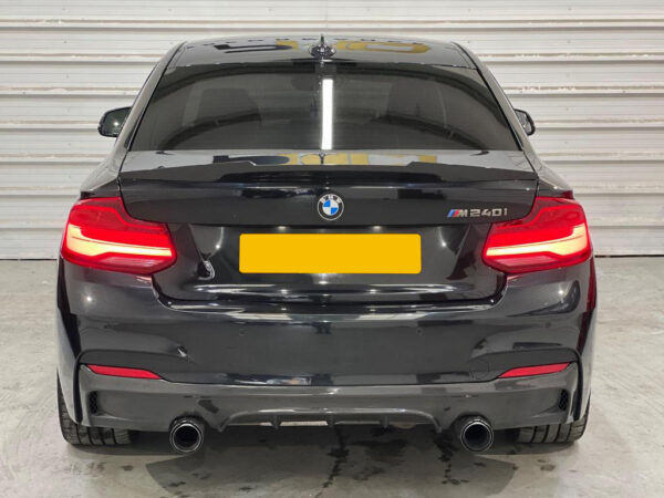 BMW 2 Series F22 F23 M Sport CARBON FIBER PERFORMANCE Style Dual Exhaust Rear Diffuser