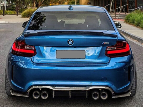 BMW 2 Series F22 F87 M2 MTC Style CARBON FIBER Boot Spoiler