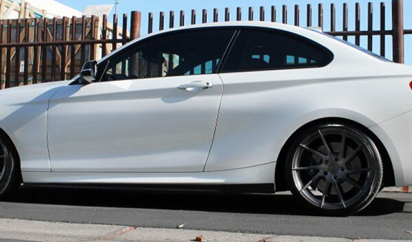 Bmw 2 series f22 f23 m sport 3d style carbon fiber side skirts