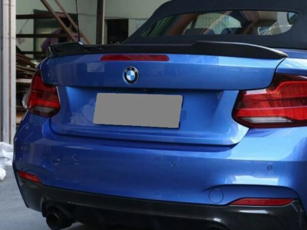 BMW 2 Series F23 Convertible CS Style CARBON FIBER Boot Spoiler