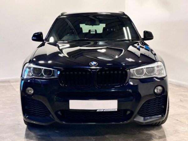 BMW X3 X4 F25 F26 GLOSS BLACK Double Kidney Grilles