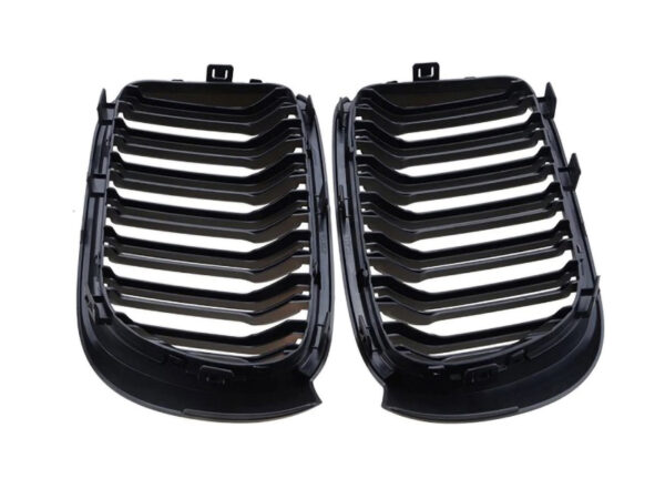 Bmw x3 x4 f25 f26 gloss black double kidney grilles