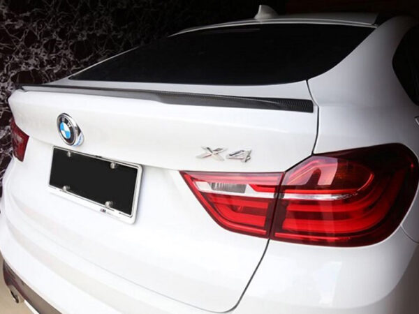 Bmw x4 f26 performance carbon fiber boot spoiler