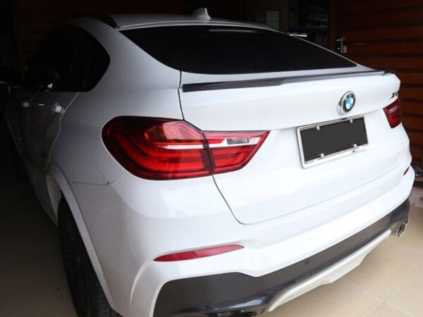 Bmw x4 f26 performance carbon fiber boot spoiler