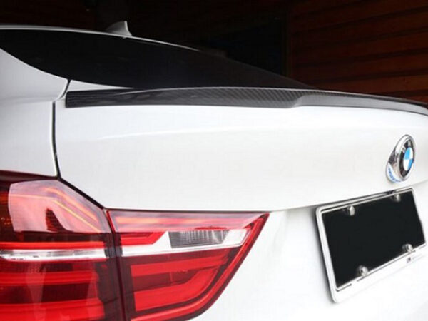 Bmw x4 f26 performance carbon fiber boot spoiler