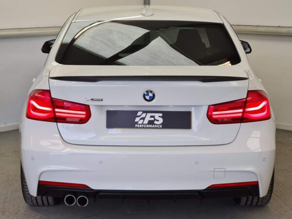 BMW 3 Series M Sport F30 F31 PERFORMANCE Style Twin Exhaust Rear Diffuser