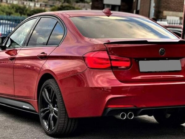 Bmw 3 series m3 f30 f80 m4 low style gloss black boot spoiler