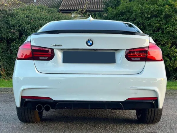 Bmw 3 series f30 f80 m3 performance gloss black boot spoiler