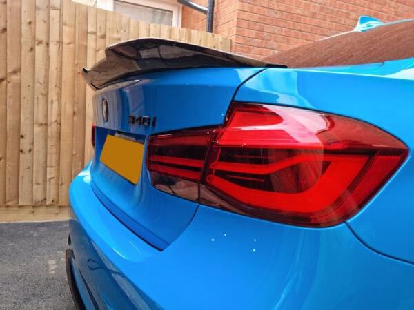 Bmw 3 series f30 f80 m3 psm style gloss black boot spoiler