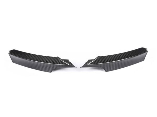 Bmw 3 series f30 f31 m sport carbon fiber front corner splitters