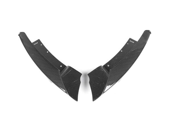 Bmw 3 series f30 f31 m sport carbon fiber front corner splitters