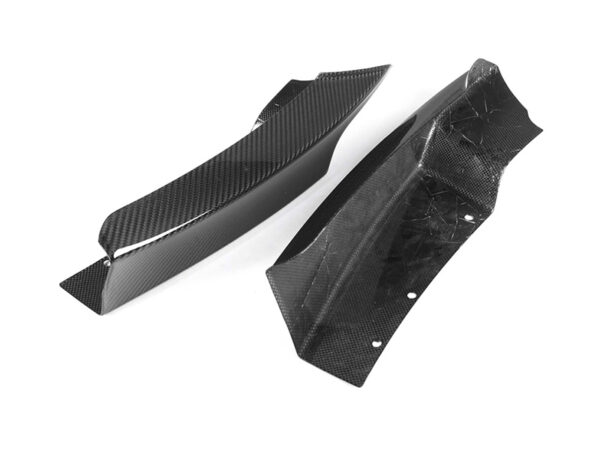 Bmw 3 series f30 f31 m sport carbon fiber front corner splitters