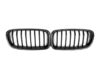 BMW 3 Series F30 F31 CARBON FIBER GLOSS BLACK Single Kidney Grilles