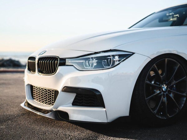 Bmw 3 series f30 f31 m sport mad style carbon fiber front splitter