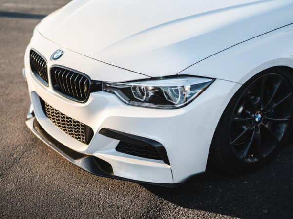 Bmw 3 series f30 f31 m sport mad style carbon fiber front splitter